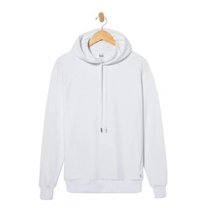 White Men's Feat Clothing Hoodie